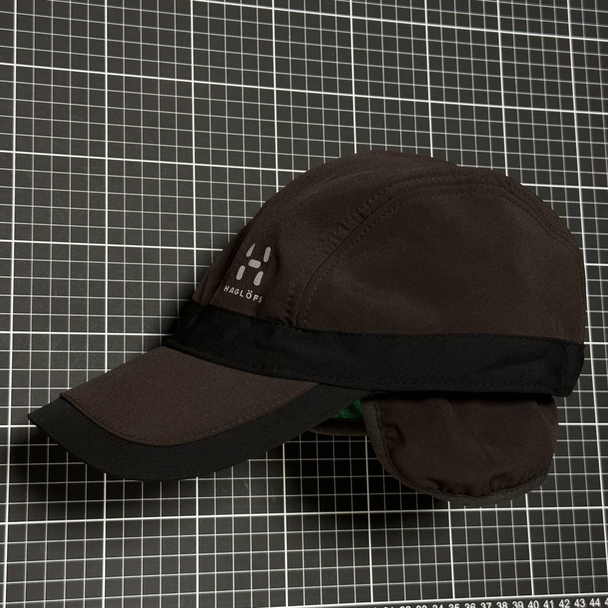 ホグロフス『56cm ゴアテックス社・WINDSTOPPER 』耳当て・裏地フリース・キャップ 帽子 HAGLOFS スキー 耳あて トレッキング