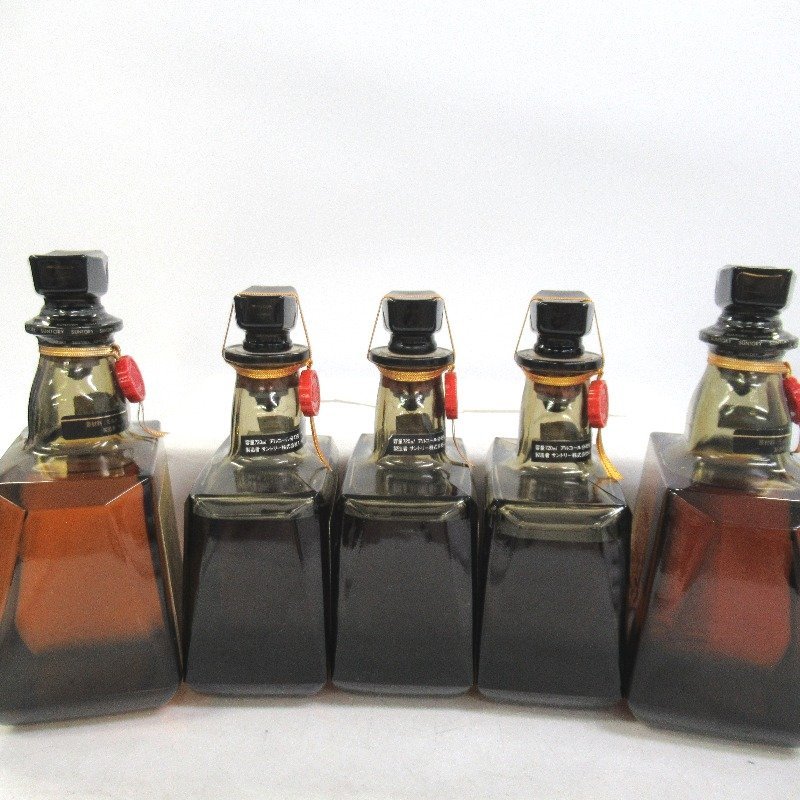 ウイスキー サントリー ローヤル SR/ローヤル 60 5本セット 720/1000ml