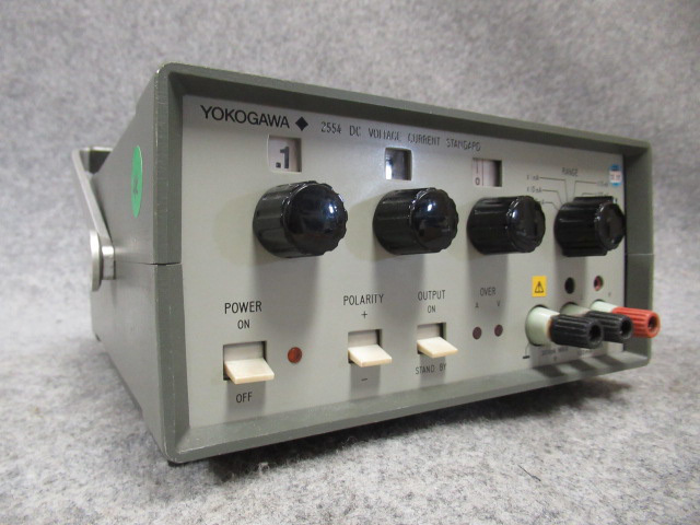 YOKOGAWA 横河電機 MODEL 255400 直流電圧電流発生器 通電確認済み 管理5J0421E-D3