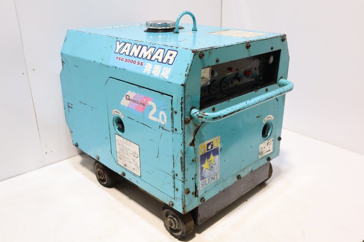 ヤンマー 発電機 YSG−2000B ヤンマーYANMAR－YSG 2000B 中古