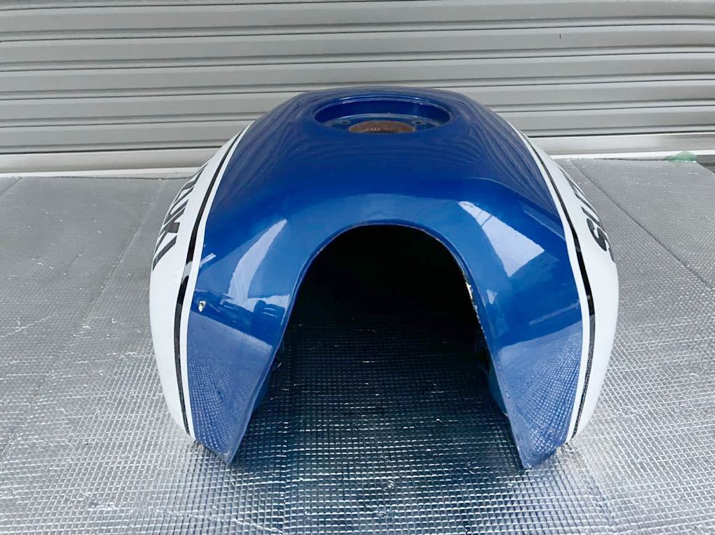 GSX400インパルス ガソリンタンク 燃料タンク 青白 