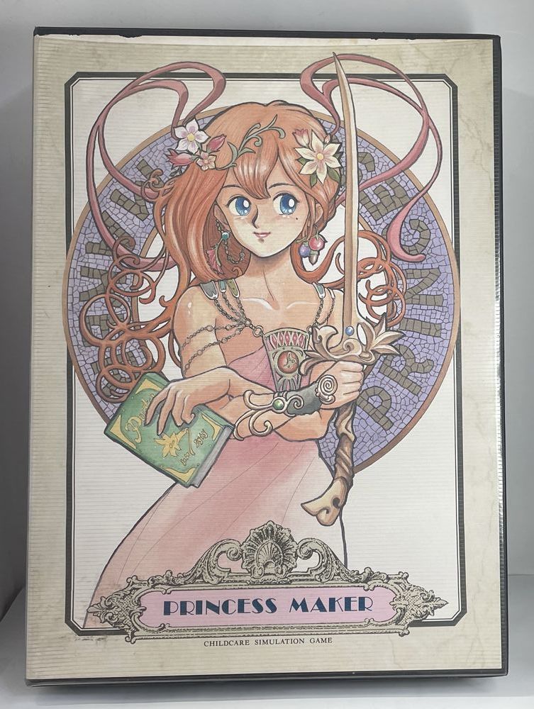 【送料無料】ガイナックス　プリンセスメーカー 3.5インチ 2HD フロッピー 7枚組　IBM-PC/AT互換機　SEGAテラドライブ 　付属品すべてあり