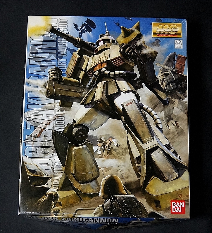 ☆MG 1⁄100 MS-06K ザクキャノン 塗装完成品☆機動戦士ガンダム