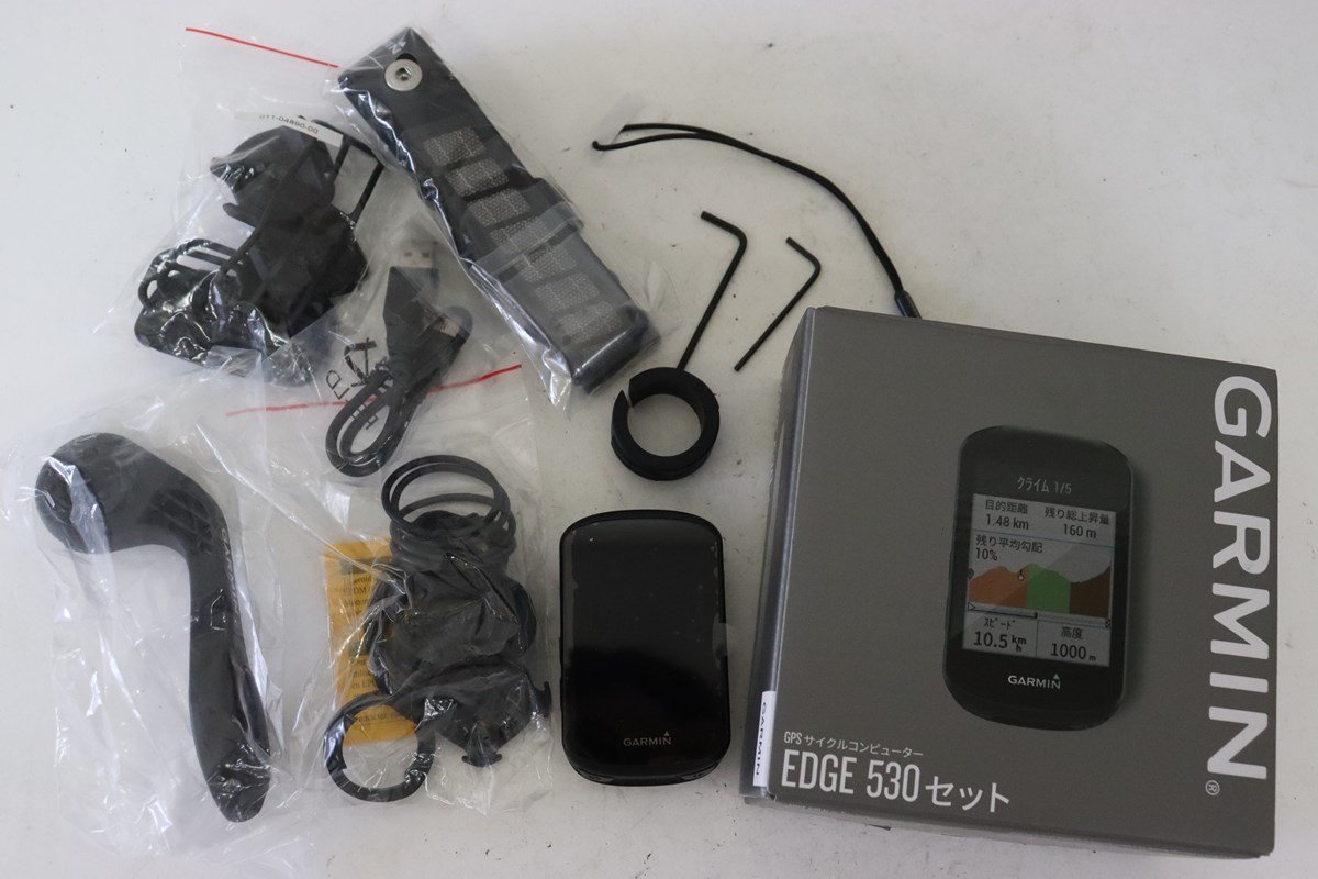 ☆GARMIN ガーミン EDGE 530 セットモデル 日本語対応 GPSサイクル 