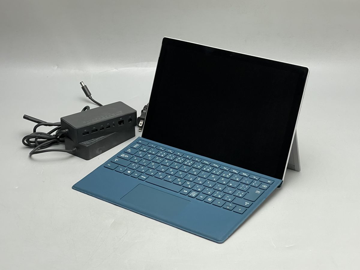 ★1円スタート★動作外観良好 Microsoft Surface Pro（第5世代） Core i5 7300U 4GB SSD128GB Win10 Pro★タイプカバー付属★AC付★