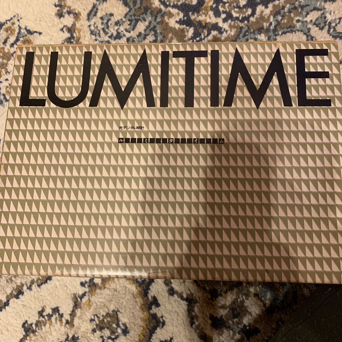 田村電機 LUMITIME ルミタイム KT-10B 60Hz 光デジタル時計 昭和レトロ 