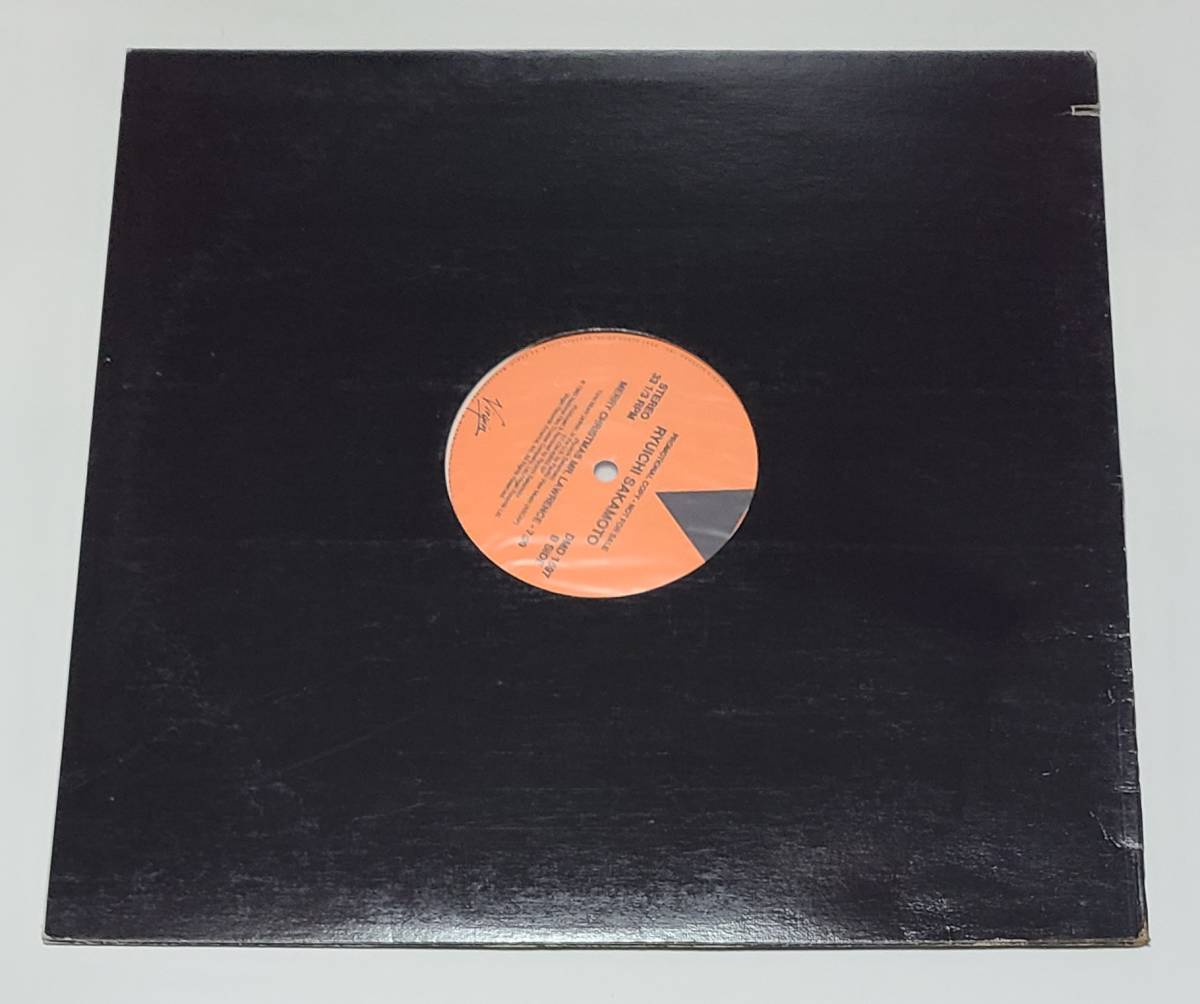 坂本龍一□NOT FOR SALE□PROMOTION ONLY 12inch□WE LOVE YOU□戦場の 