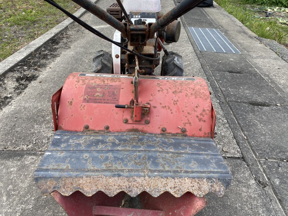 三菱 MMR60 小型耕運機 手押し 耕耘機 家庭菜園 管理機 培土 畝立ての 