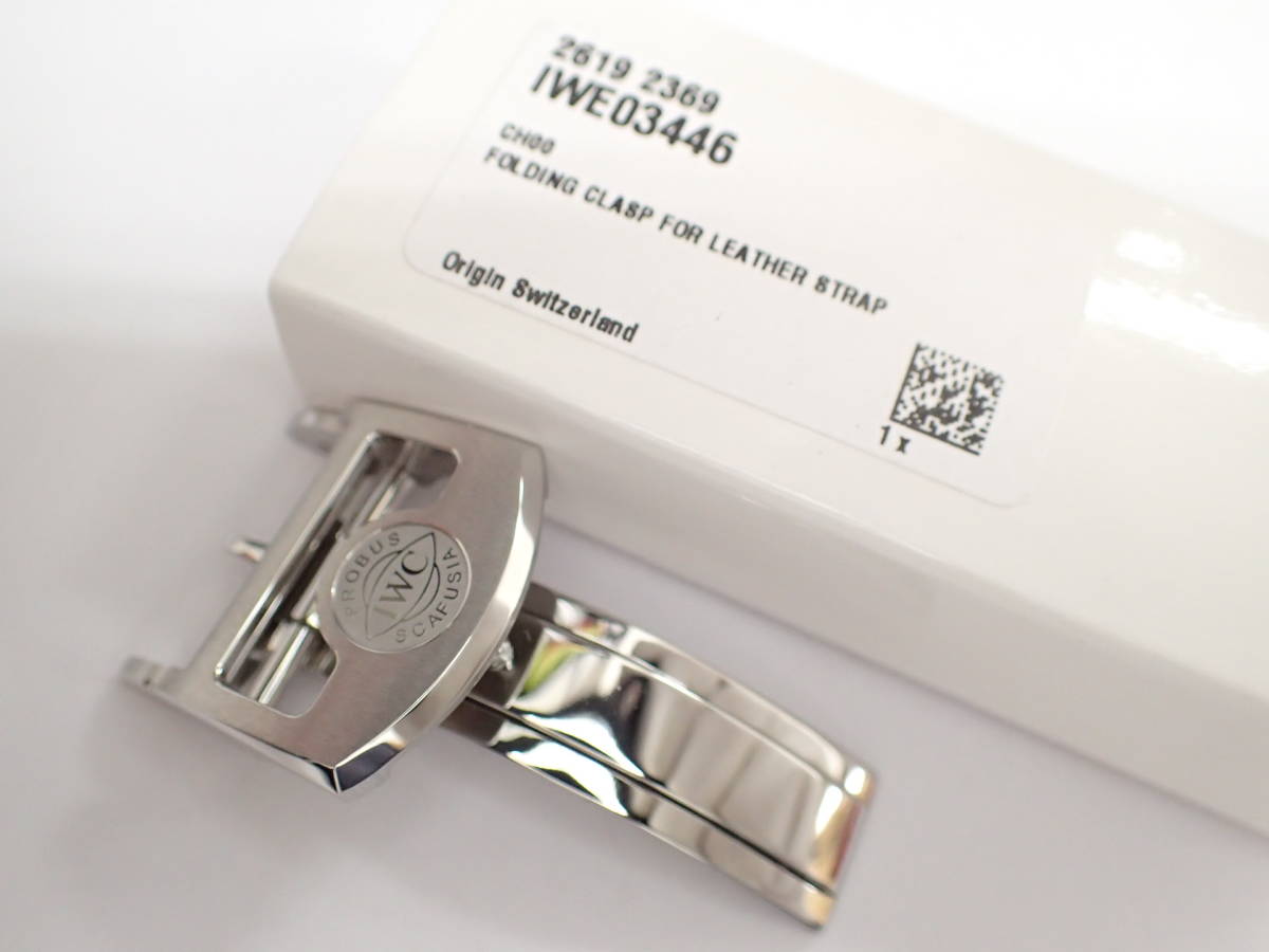 値下げ 痛ましい IWC バックル 18mm 純正品