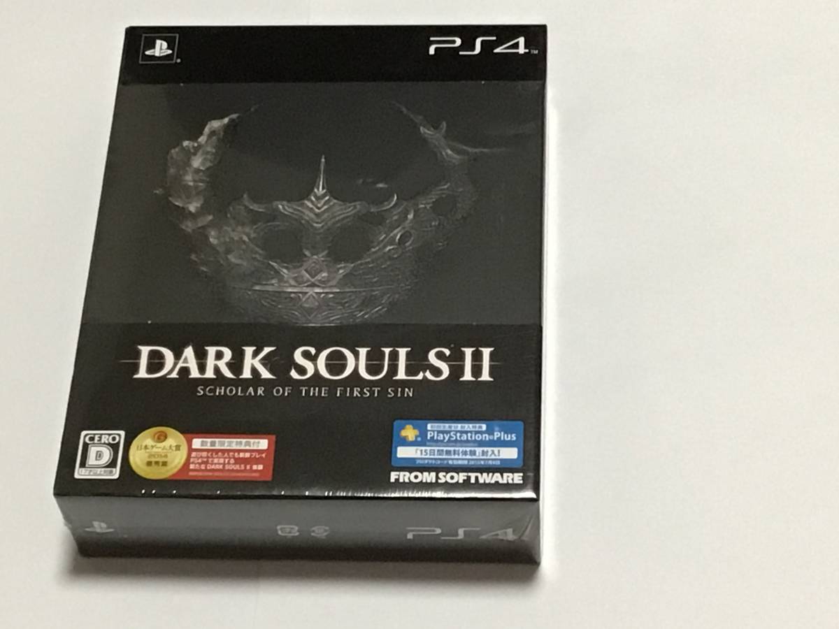 PS4 DARK SOULS II SCHOLAR OF THE FIRST SIN 限定版 数量限定特典付  