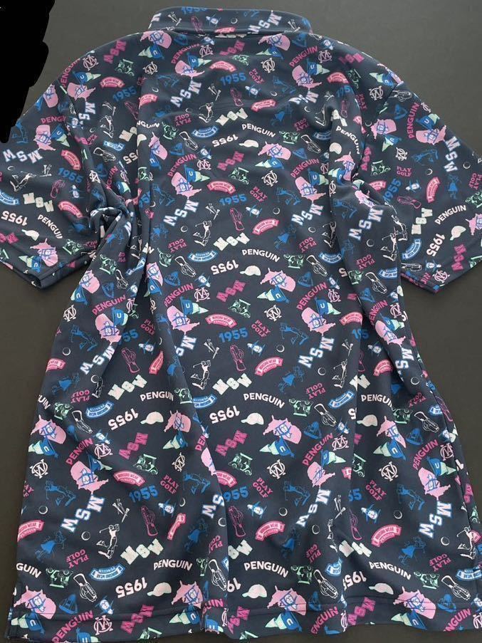 専用　マンシング　花柄デザイン　ポロシャツ ワンピース　3L 3L】Munsingwear：マンシングウェア ///メンズ/春夏/半袖ポロシャツ