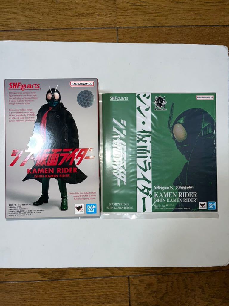 新品 S.H.Figuarts S.H.フィギュアーツ 仮面ライダー シン・仮面ライダー SHIN JAPAN HEROES AMUSEMENT WORLD SJHU オリジナル スリーブ