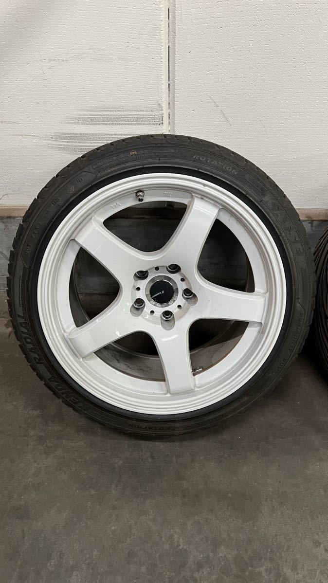 VALINO GV330 9.5J ＋15 ドリケツ、ワイドフェンダー車などに！ VALINO 