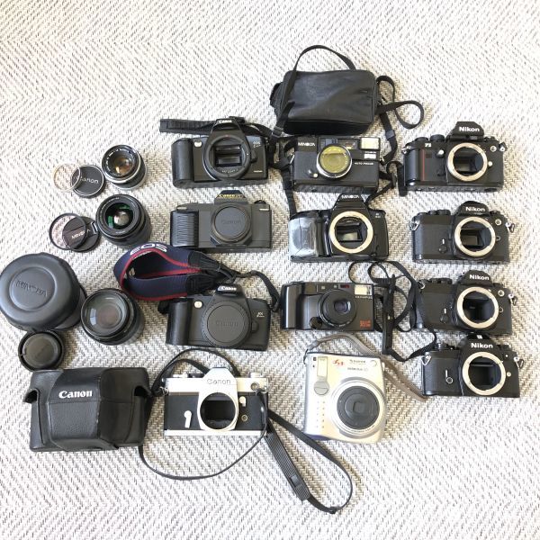 Canon Nikon まとめ デジタルカメラ ジャンク ニコン コンパクト