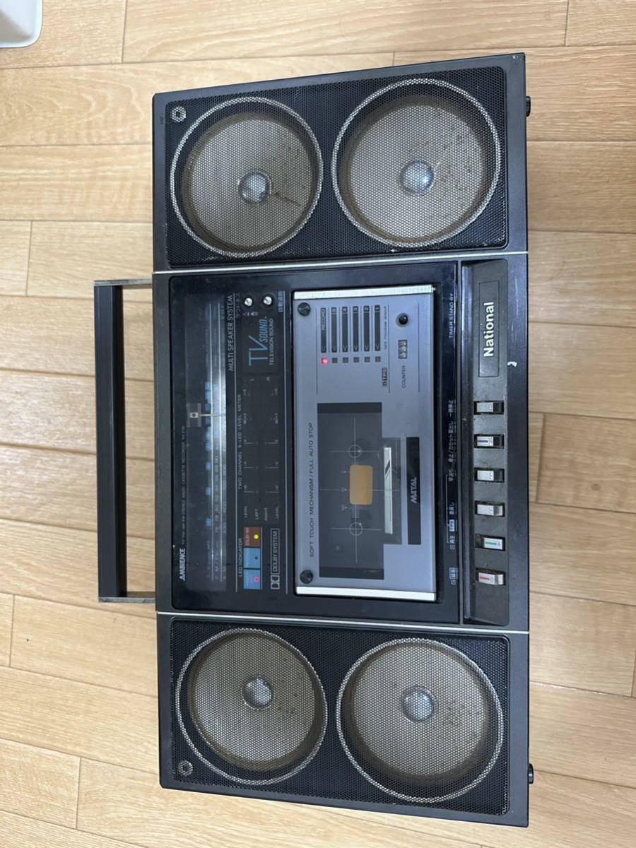 National RX-F35 ラジカセ 訳あり品 レトロ電化製品 National RX-F35