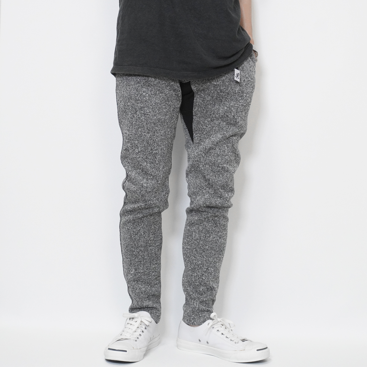 GRAMICCI × ADAM ET ROPE 別注 SLIM BONDING FLEECE PANTS【M】グレー アダムエロペ スリムボンディングフリースパンツ GMP-19F1126