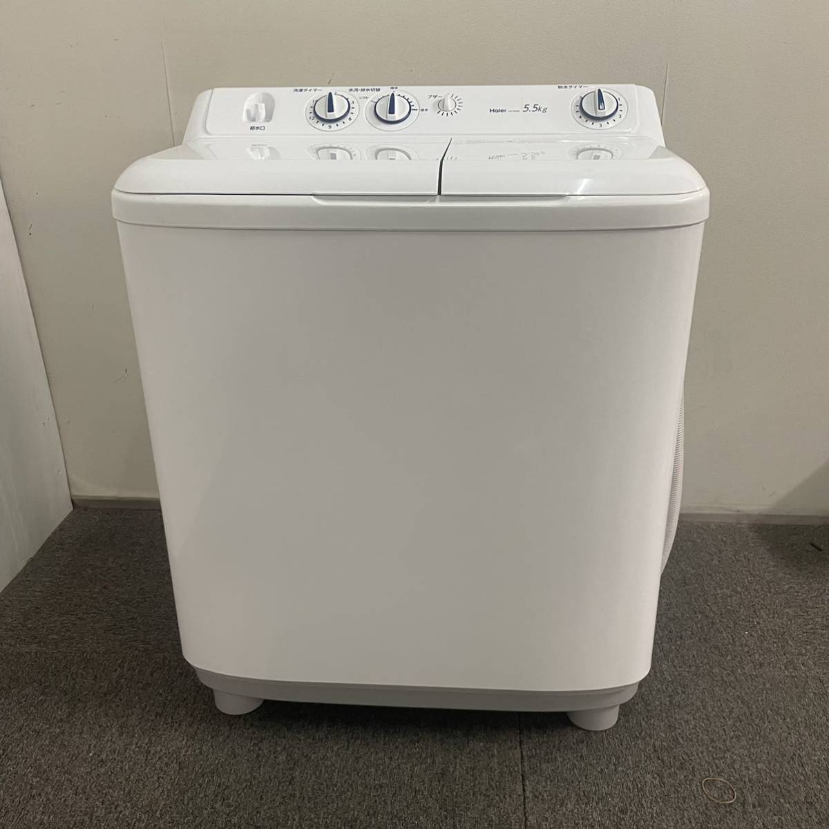 大得価，SALE $ Haier ハイアール 二槽式 洗濯機 ◇ 5.5kg 2021年製 JW 