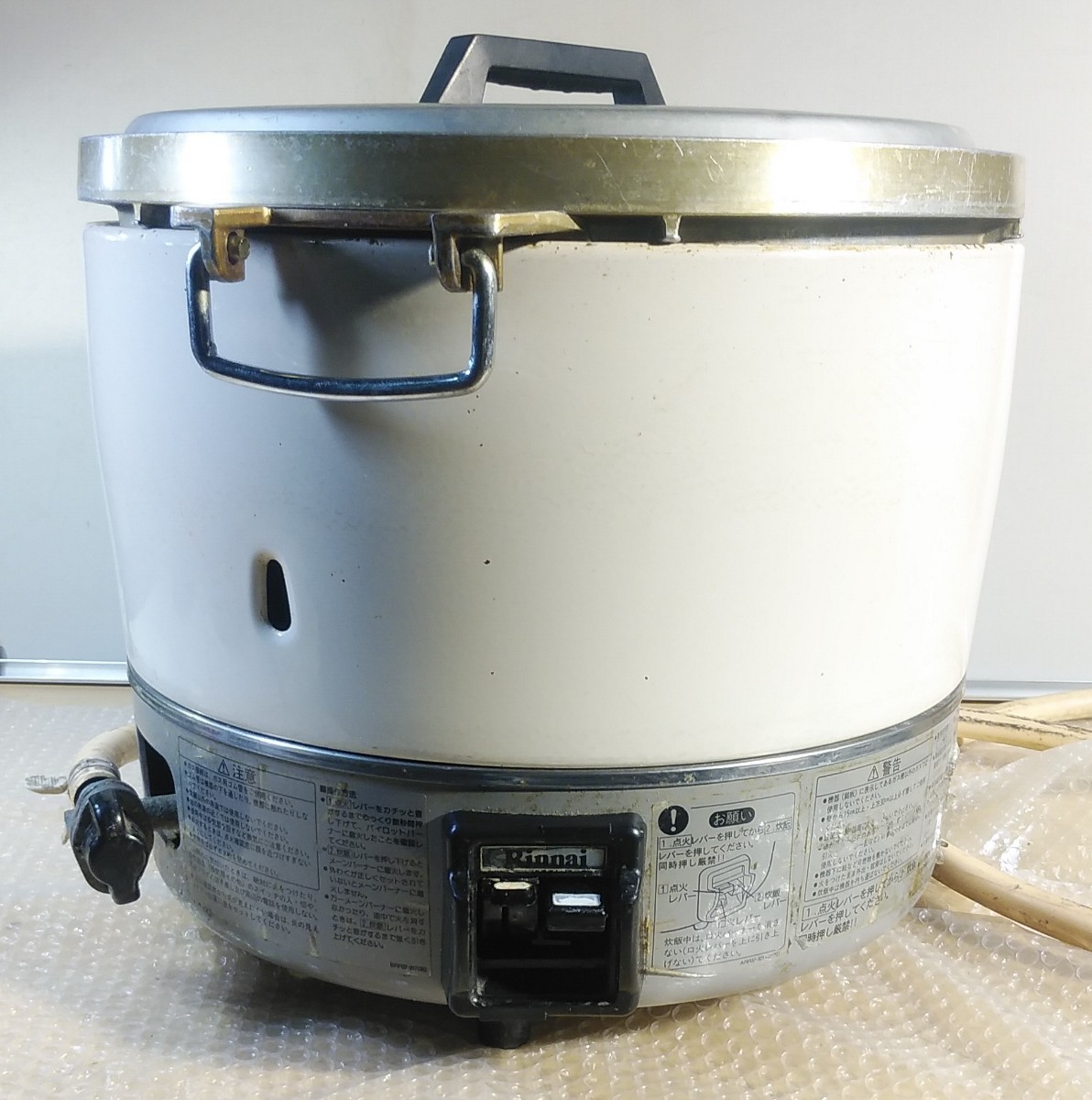 リンナイ 都市ガス用ガス炊飯器 6リットル RR-300CF 訳あり 【公式通販】