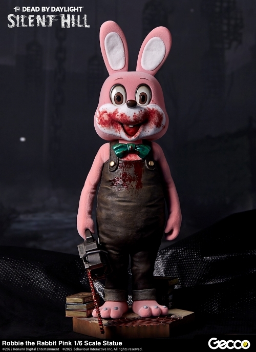 新品未開封品　SILENT HILL x Dead by Daylight/ ロビー・ザ・ラビット ピンク 1/6スケール スタチュー