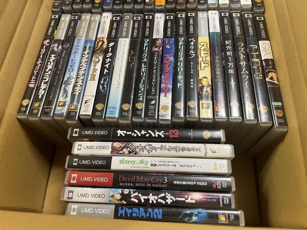 3）UMD VIDEO / UMD ビデオ まとめ セット 全てディスクが入り 送料 