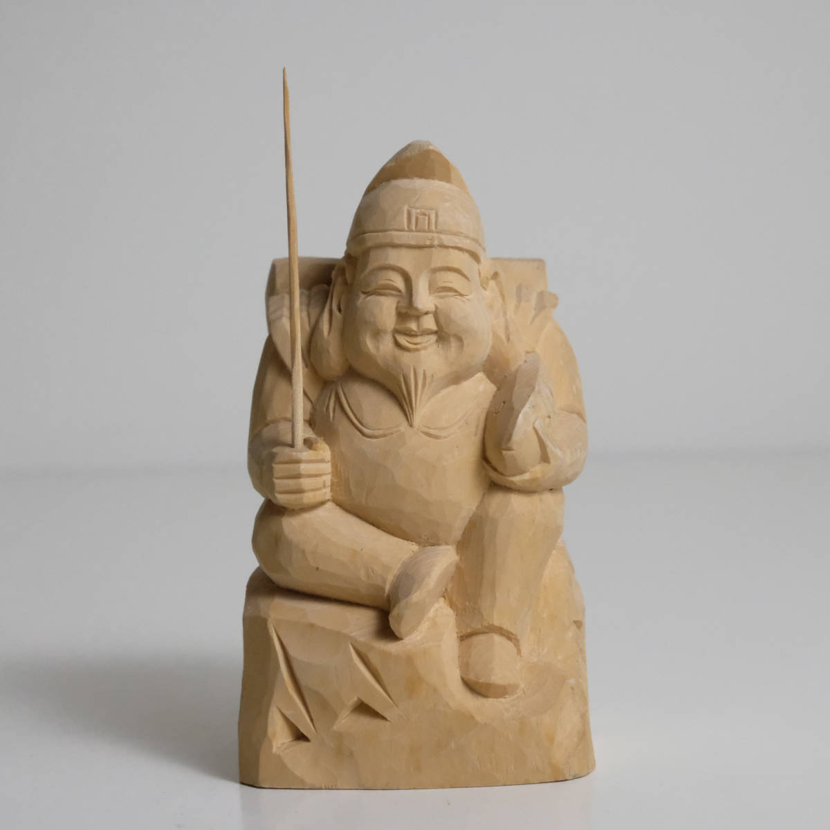 蛭子様木彫り