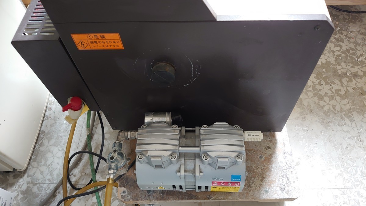 松風 高周波鋳造機 アルゴンキャスターC 真空ポンプセット 動作確認済 