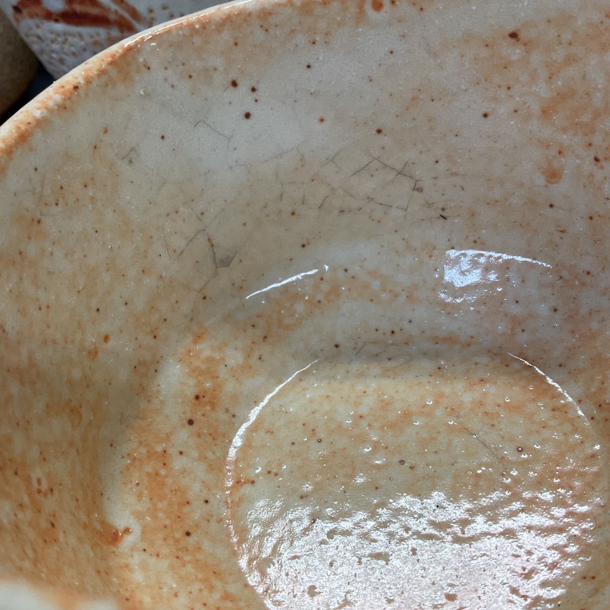志野焼 小鉢 5個セット① 真山 深皿 煮物 正方形 横 約10cm 高さ 約7cm