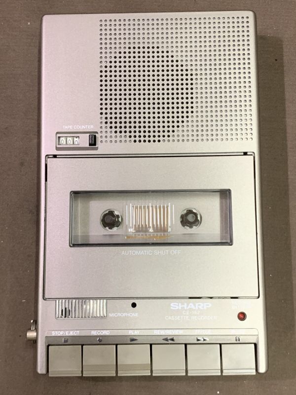 5-21-60【動作品】シャープ SHARP カセットテープレコーダー CE-152