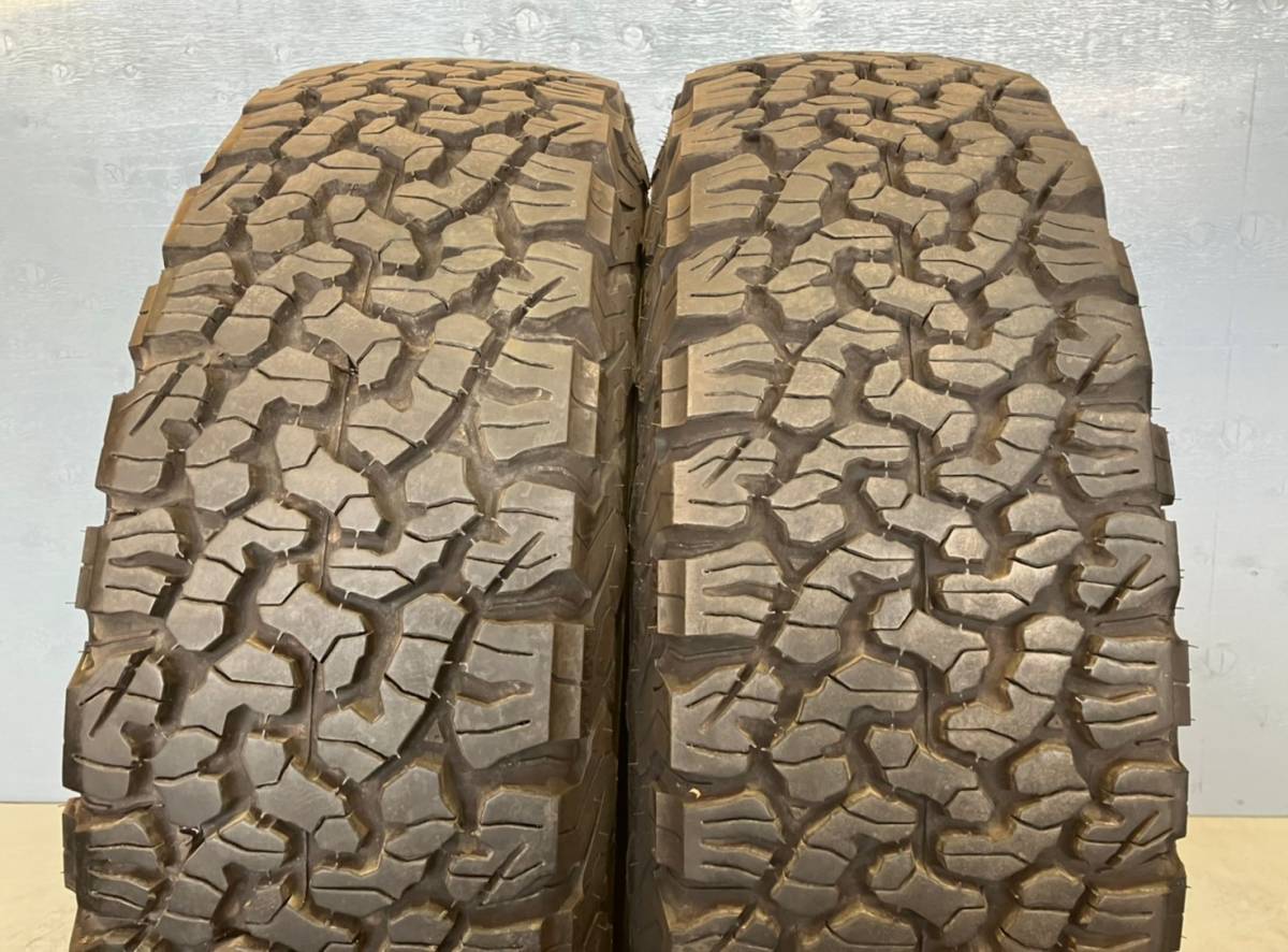 ラングラーから取外し 245/75R17 WORK タイヤ付アルミホイール 4本 
