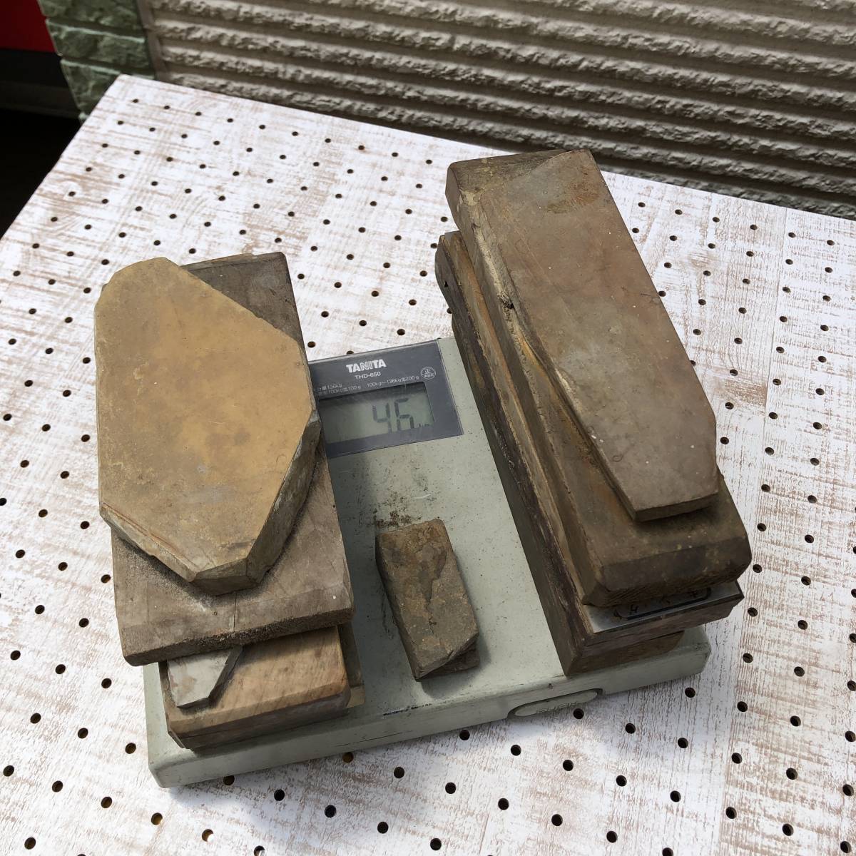 砥石 9個 約 4.6 kg まとめて ☆ 大工道具用、調理道具用、理美容用、レザー カミソリ用、ナイフ 刃物用　 仕上げ 研磨 大量