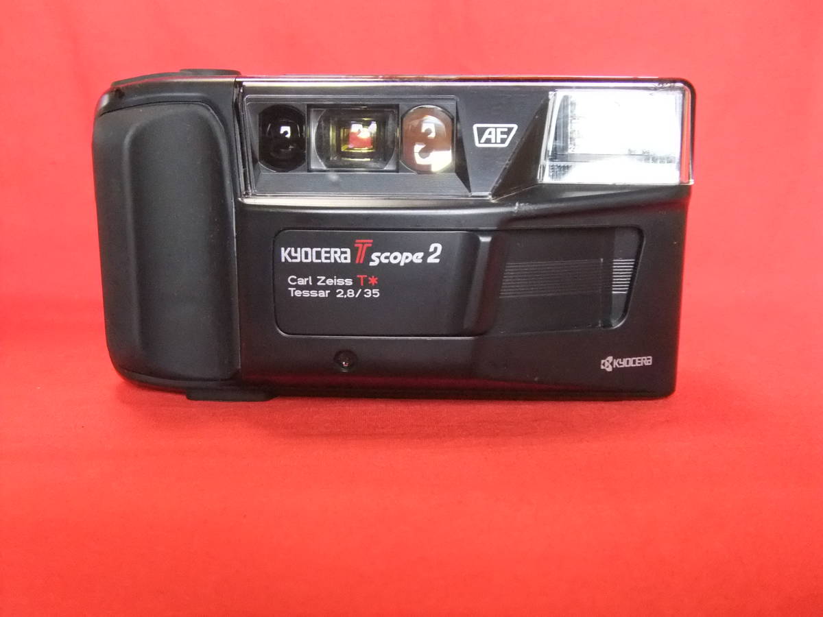 KYOCERA T scope 2 Carl Zeiss T* Tessar 35mm F2.8 コンパクト