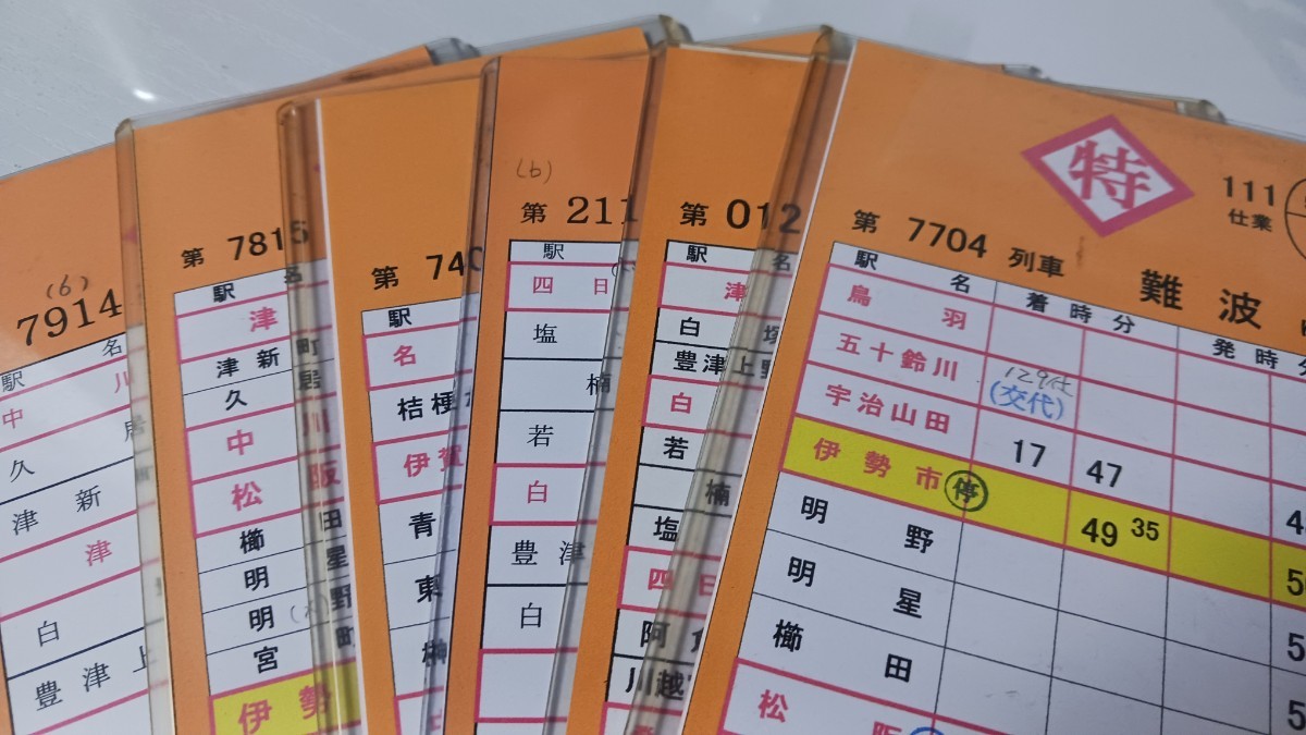 近鉄　スタフセット