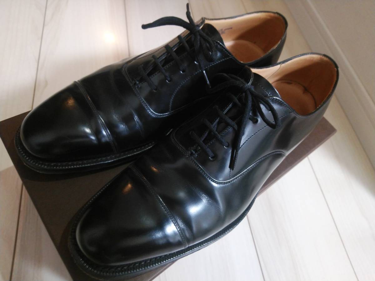 チャーチ 【Church's】 コンサル Consul Last 173 060F Polished Binder ポリッシュドバインダー レザーソール ストレートチップ 黒