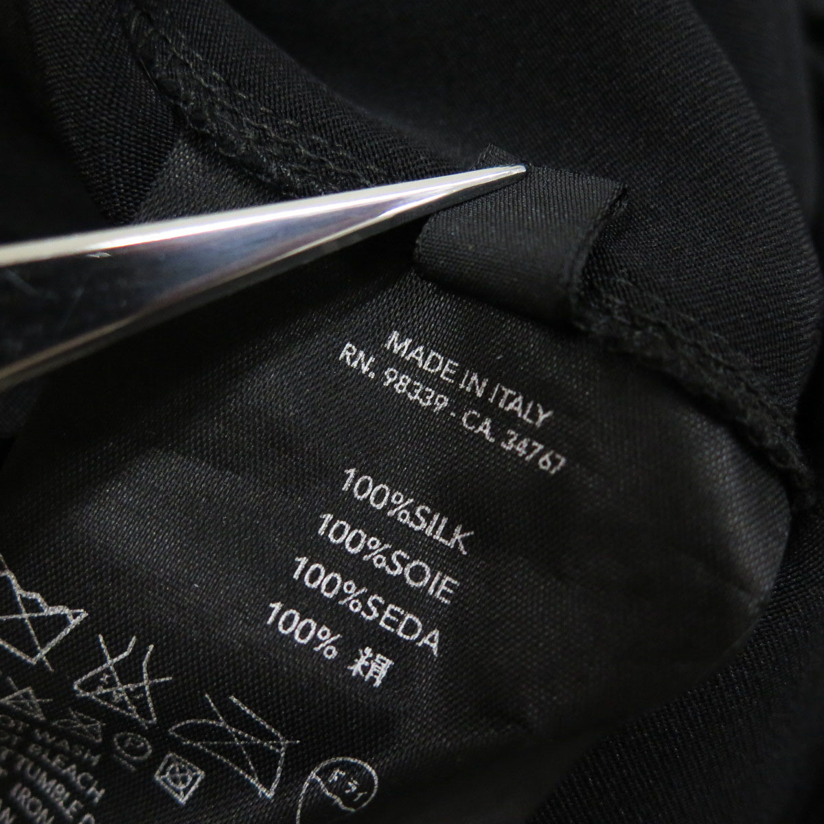 PRADA BOW BACK OPEN SILK EVENING DRESS 38 プラダ リボン デザイン