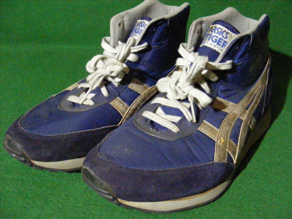 【アシックス　タイガー】 　★　当時物？　★ スニーカー　★ 靴　★ 27㎝　★ 昭和レトロ　★ 中古