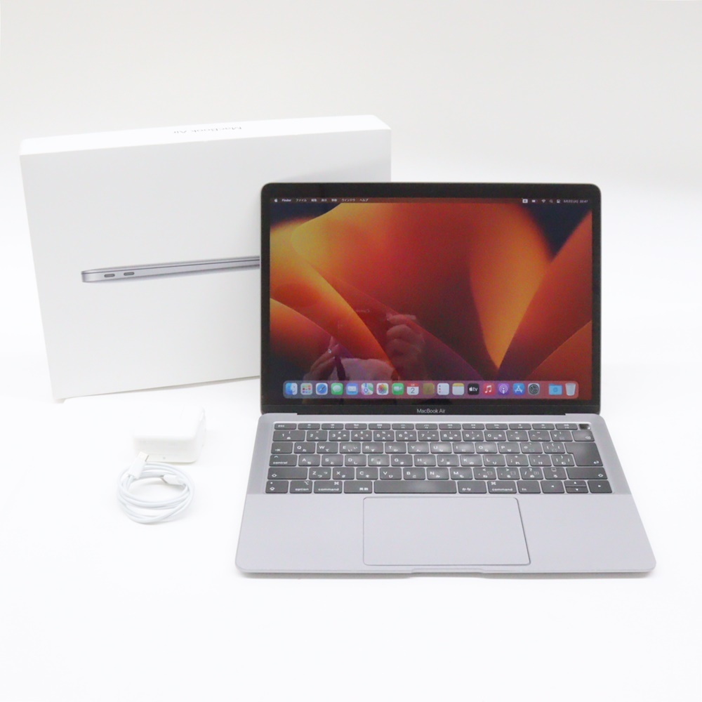MacBook Air Retina 13インチ 2018 1.6GHz Corei5 8GB SSD 256GB A1932