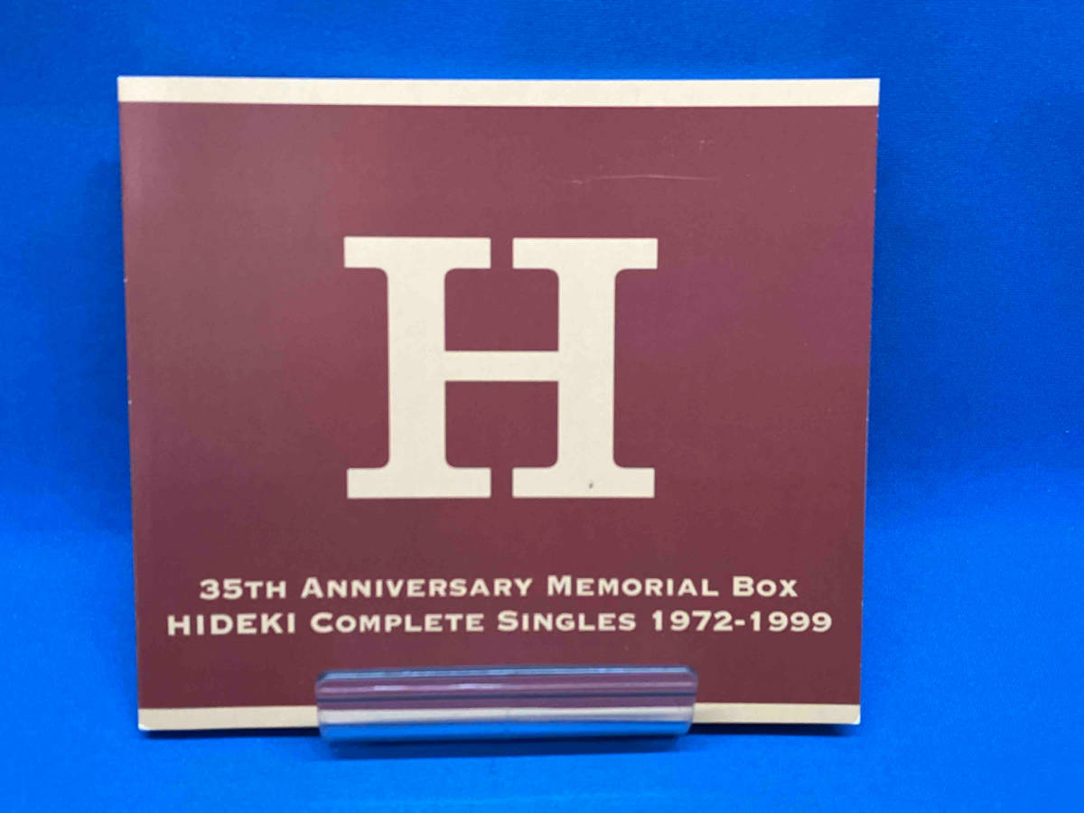 西城秀樹 35TH ANNIVERSARY MEMORIAL BOX Amazon.co.jp: 35th Anniversary Memorial Box HIDEKI Complete