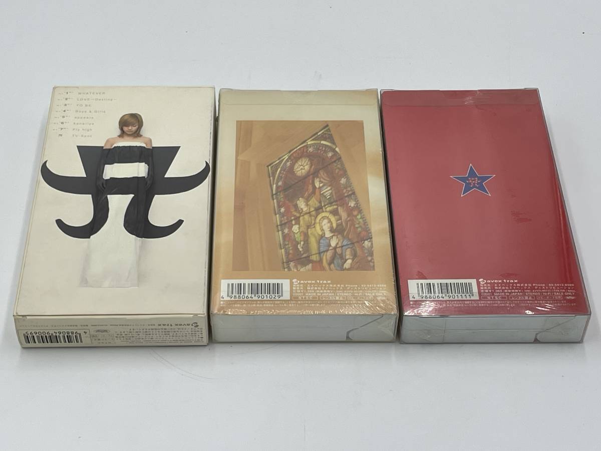 【未使用・未開封品 2点】浜崎あゆみ VHS ビデオ clips/M/evolution 3本 おまとめ 