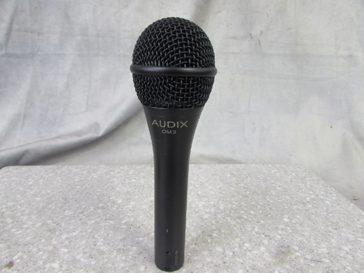 ☆ AUDIX オーディックス ダイナミックマイク OM3 ケース付き ☆中古☆