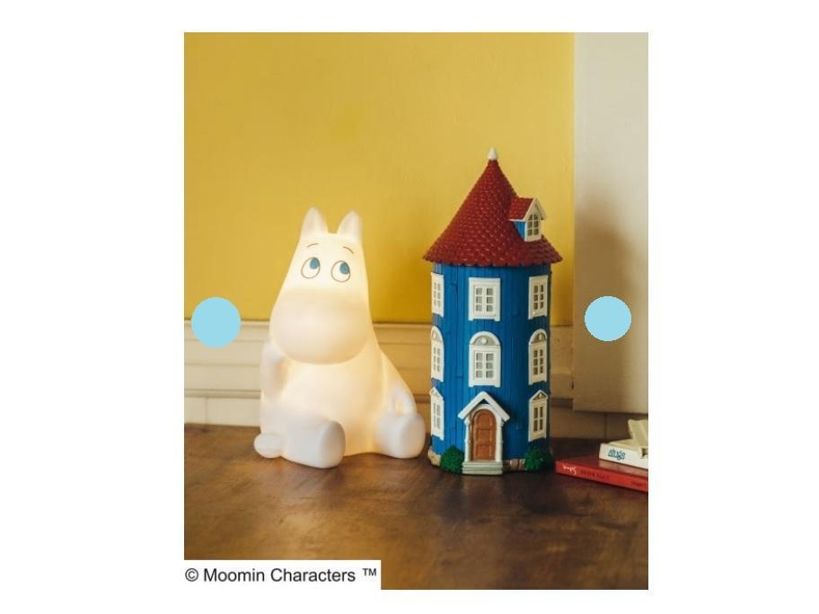 ムーミン MOOMIN オブジェ Art Wooden 屋敷の通販 箱付き 高さ25.5cm