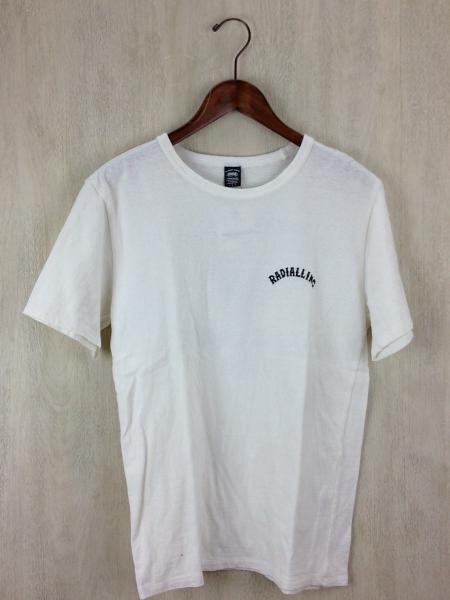 RADIALL◆Tシャツ/S/コットン/WHT