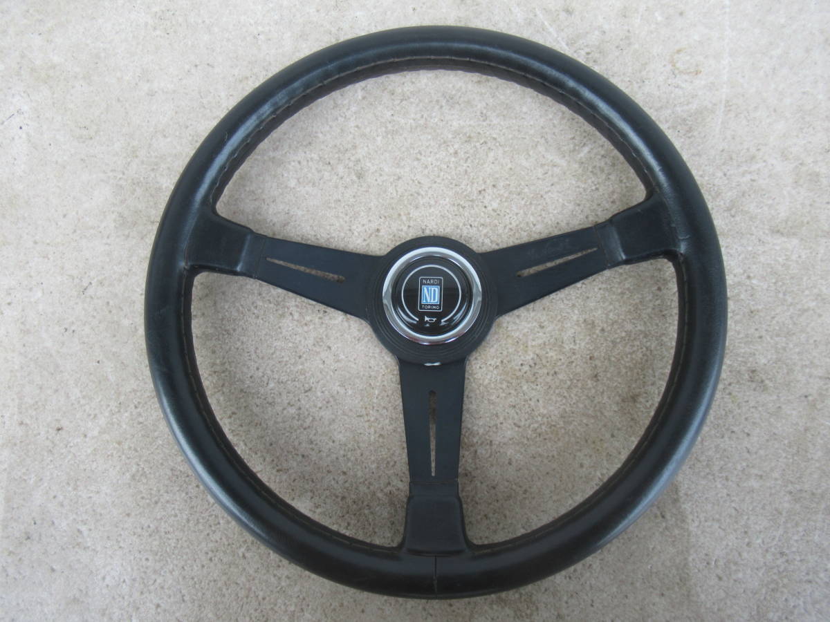 NARDI ナルディ クラシック レザーステアリング φ360㎜ 中古品 当時物 