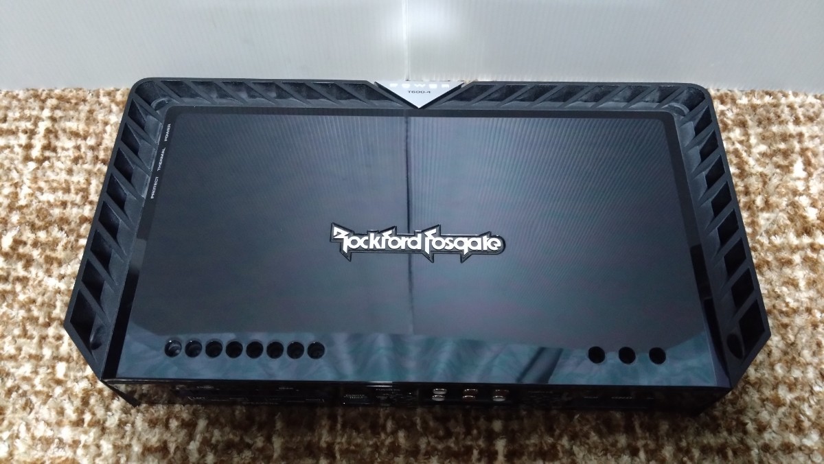 ROCKFORD ロックフォード T600-4 4チャンネルアンプ パワーシリーズ 