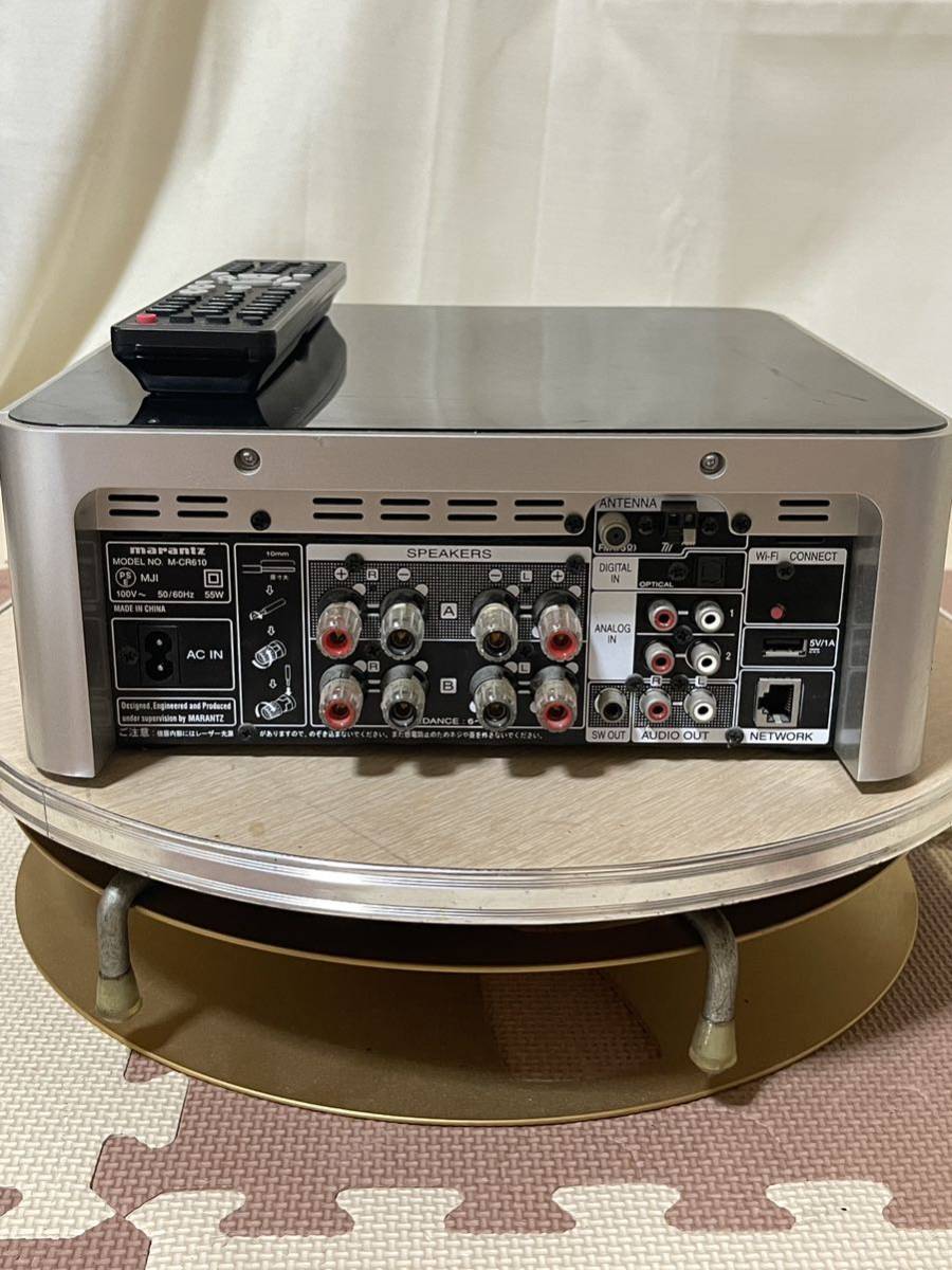 marantz ネットワークCDレシーバー M-CR610 リモコン付(RC011CR