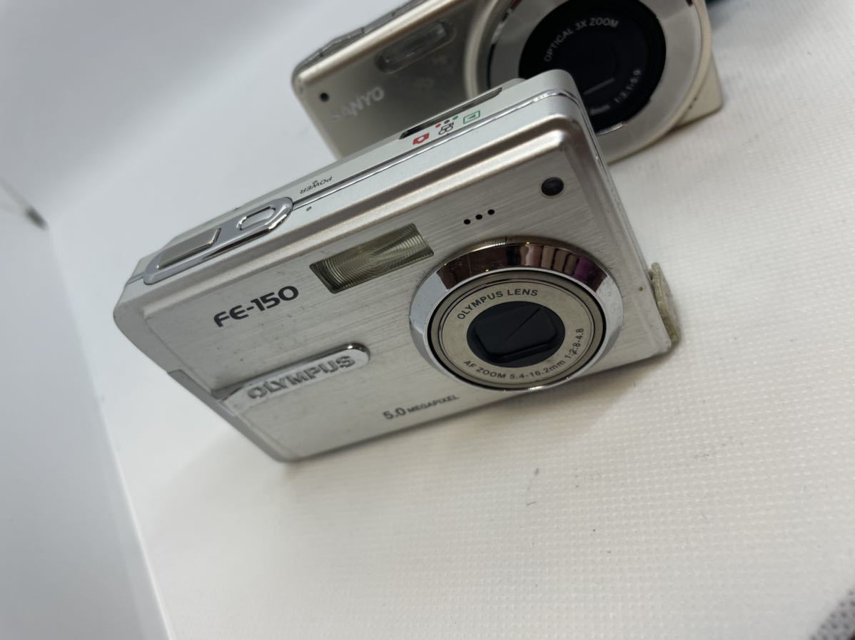 4042Y)ジャンク KYOCERA FinecamL30 JVC GC-FM2-A MINOLTA DiMAGEA200