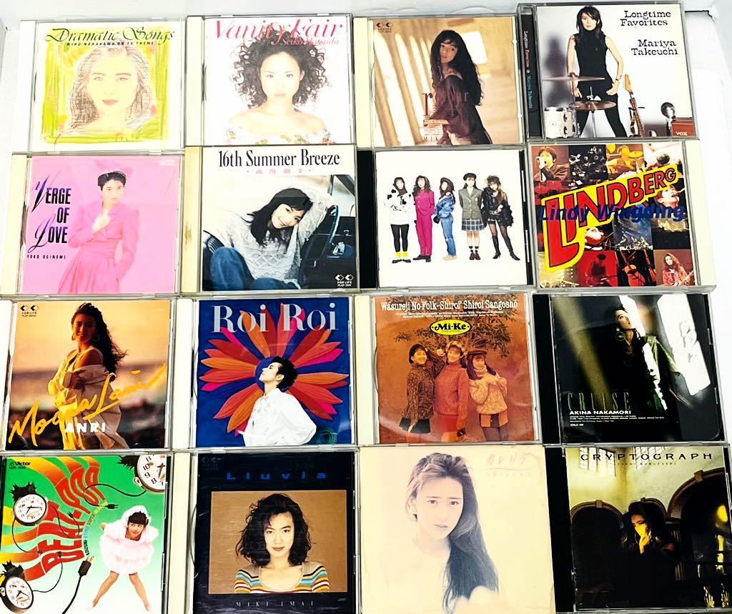 80〜90年代 J-POP 女性 中古CD まとめて100点以上セット 松田聖子 中森