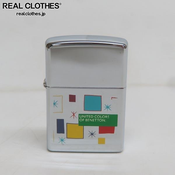 ZIPPO/ジッポー UNITED COLORS OF BENETTON ベネトン/97年製 /LPL 