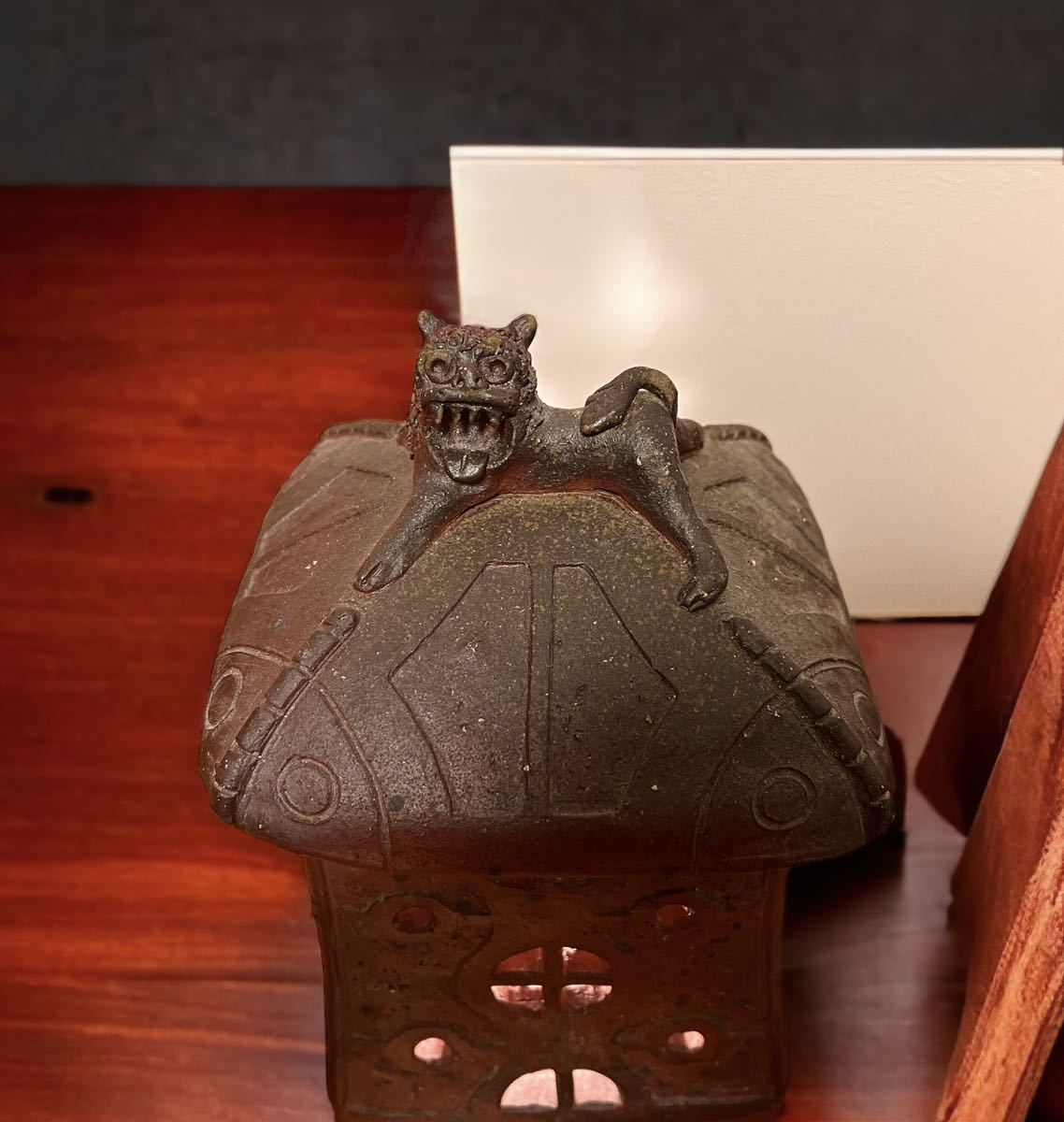 陶芸美術 備前焼 ランプシェード オブジェ 32cm高 の入札履歴 - 入札者