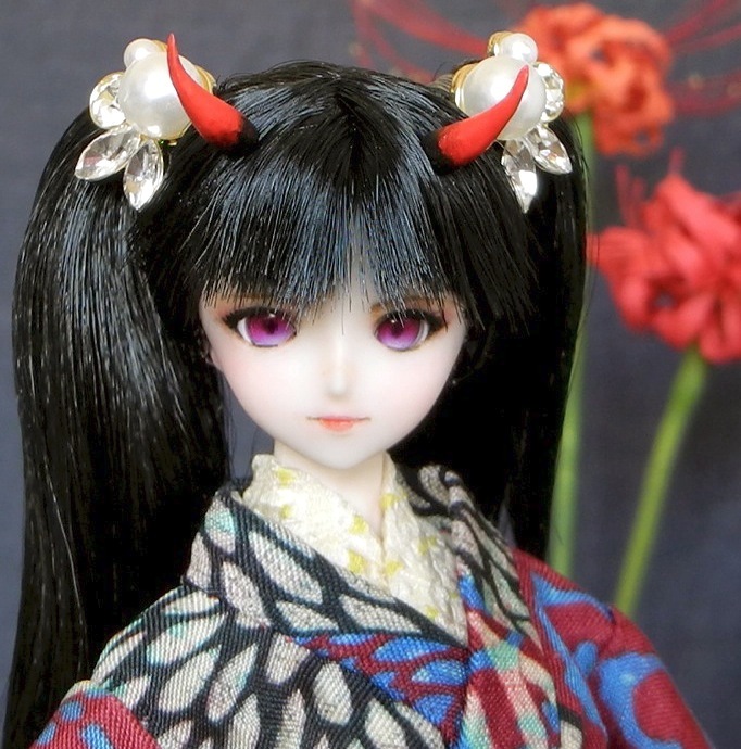 ★紺碧★1/6カスタムドール『 百鬼夜行 』