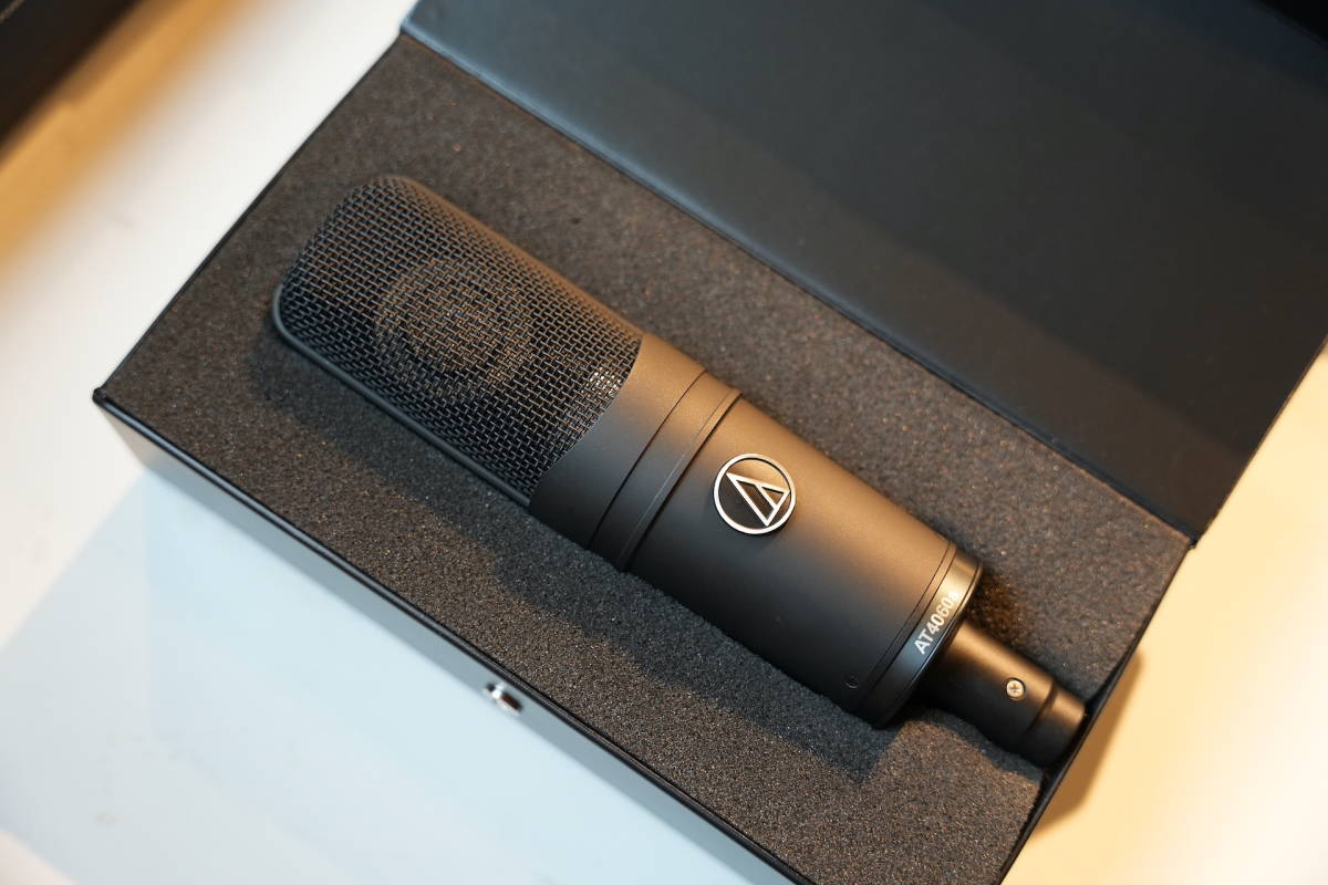 audio technica/AT4060A 美品☆真空管コンデンサーマイク☆元箱付き送料込み